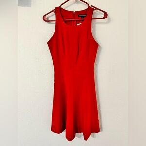 Banana Republic Red Sleeveless Dress
